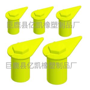 HBL38 Fluorescent Yellow <b>Wheel</b> Nut Indicator Cap 41mm For Trucks Buses Repair <b>Replacement</b> Part - Product Image 4