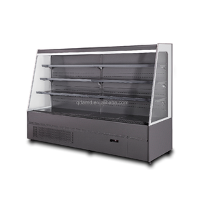 Équipement de réfrigération commerciale, refroidisseur d'air portable d'occasion pour gâteaux, 2 portes, éclairage LED écologique, rideau de nuit, pour <span class=keywords><strong>supermarché</strong></span> - Product Image 3