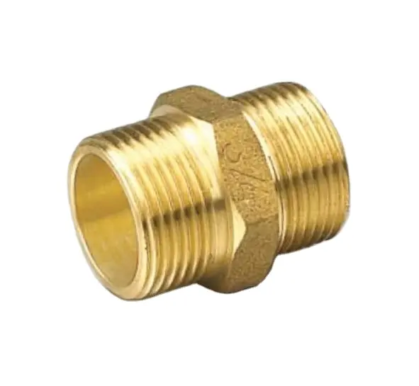 Plumbing water fittings 3/4" brass couplings cooper fittings hose pipe fittings