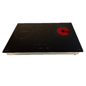 Placa de Inducción de <span class=keywords><strong>3</strong></span> Quemadores de 24 Pulgadas con Potenciador, 220-240v, 6000W, Vitrocerámica Integrada - Product Image 5