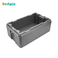 Boîte isotherme portable EPP Eco 32L pour bacs GN pleine taille – Conteneur alimentaire chaud et froid pour la restauration et les restaurants