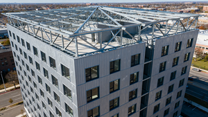 مصنع هياكل فولاذية، شحن سريع مباشر للاستخدامات التجارية - Product Image 5