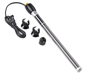 Adjustable Aquarium Thermometer FIsh Tank Glass Heating Rod Submersible Water Heater