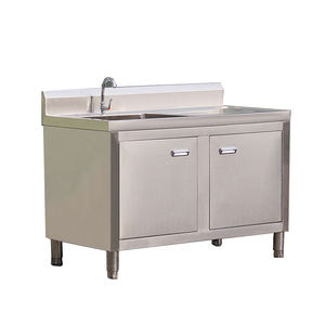 Lavello da Cucina Commerciale in Acciaio Inox con Mobile e Piano di Lavoro per <span class=keywords><strong>Ristoranti</strong></span> - Product Image 6