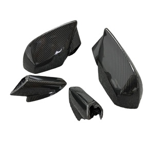 Dry Carbon Fiber <b>Mirror</b> Cover Replacement for Lambo Huracan LP580 LP610 2014-2018 Rear View <b>Mirror</b> <b>Shell</b> External Car Parts - Product Image 1