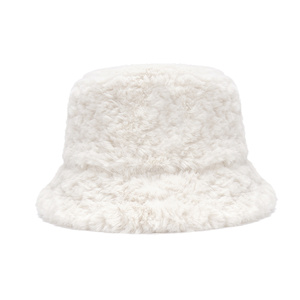 Chapeau Bob Hiver Chaud et Doux pour Femme, Nouvelle Arrivée, Blanc, Personnalisable, Vente en Gros Fabricant - Product Image 3