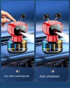 <span class=keywords><strong>Robot</strong></span> Dispensador de Fragancia para Automóvil con IA, Ambientador Inteligente para Vehículo, Accesorio Decorativo de Plástico - Product Image 6