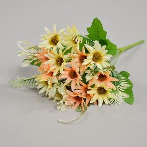 Nueva Llegada, Ramos de Flores Artificiales Hechos a Mano por Fabricantes, de Seda y Plástico, Crisantemos Silvestres Pequeños para el Día de la Madre - Product Image 3