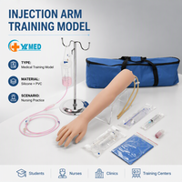 Modèle de simulation de bras humain pour la pratique de la ponction veineuse et l'entraînement en soins infirmiers, simulateur d'injection fessière pour hôpital