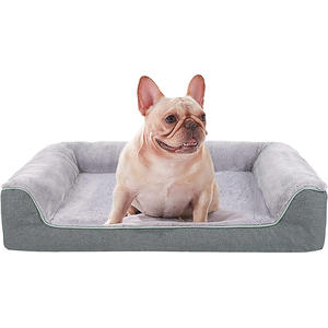 Orthopädisches Hundebett, Wasserfestes Hundesofa aus Dickem Schaumstoff mit Maschinenwaschbarem Bezug - Product Image 2