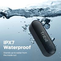 Enceinte TRIBIT XSound Go 16W avec basses profondes, application intégrée, étanche, 16 heures d'autonomie, appairage TWS pour la maison/les fêtes/l'extérieur
