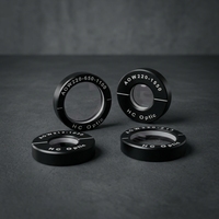 HC Optics Demi-plaque ondulée 1/2 en quartz cristallin à ordre zéro cémenté, retardateur optique avec revêtement antireflet, taille OEM pour système laser industriel