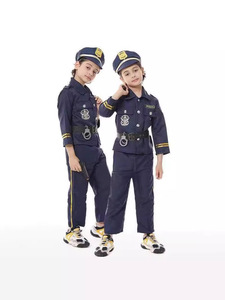 Costume de cosplay pour enfants en polyester, pompier/avocat/médecin/infirmière/ingénieur - Product Image 3