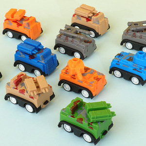 Mini tanque de juguete militar de fricción para niños de 4 a 6 años, coche del ejército con juego de fricción - Product Image 3