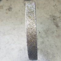 Disques de meulage abrasifs en carbure de diamant électroplaqué pour découpe de métaux, diamètre 100 mm, grain 36, grossier, personnalisables