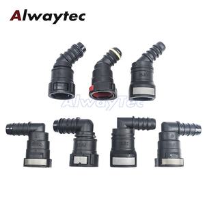 Conector de acoplamiento rápido hembra automático SAE 5/8 "línea de combustible automático conector de conexión rápida de 90 grados recto 15,82mm - Product Image 5