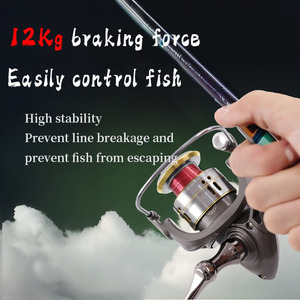 Carrete de Spinning Luya de Aleación de Metal de Calidad Prémium para Caña de Baitcasting y Jigging para Pesca al Curricán en Ríos y Arroyos - Product Image 6