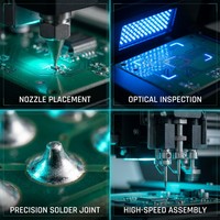 Desarrollo de Dispositivos de Prueba LED PCBA Personalizados con Servicios OEM/ODM, Placa PCB FR-4 para Verificación Funcional de Iluminación