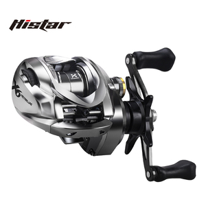 Carrete de Pesca <span class=keywords><strong>HISTAR</strong></span> X6 Versión de Largo Alcance 156G 7.2:1 Alta Relación de Transmisión 5kg de Potencia de Arrastre Bobina de Carbono AT7 para Mano Izquierda - Product Image 2