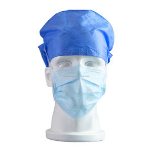 Masker anti-epidemi masker medis biru sehat pabrikan grosir masker bedah bahan Rumah Sakit - Product Image 6