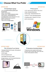 Đôi hai mặt tầng thường vụ Đám Mây Kết Nối Kỹ Thuật Số Biển Hiển Thị lcd quảng cáo máy nghe nhạc - Product Image 4