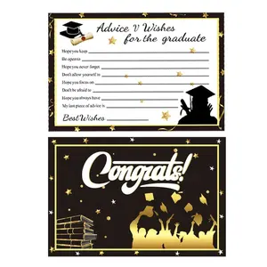 10pcs/set Graduation party invitation card supplies colorful celebration commemorative blessing greeting paper card