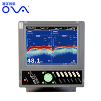 Sonar de pêche GPS marin OVA avec écran 10'' FS1001B, sondeur échographique pour la pêche