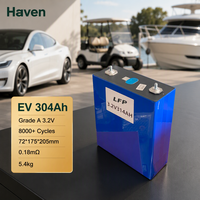 Batterie prismatique LiFePO4 EV-E LF304 3.2V 304Ah Grade A 8000 cycles pour véhicule électrique commercial