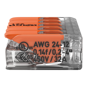 Nuevo Conector de Empalme Original con Palancas 221-415, Conectores Compactos de 5 Conductores, Paquete de 10 - Product Image 2