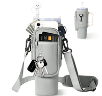 Accessoires de sport : poche pour téléphone pour sac de sport Stanley Tumbler, porte-bouteille, sac de sport en néoprène avec sangle réglable