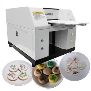 Marca em impressora de chocolate para máquina de decoração de bolos