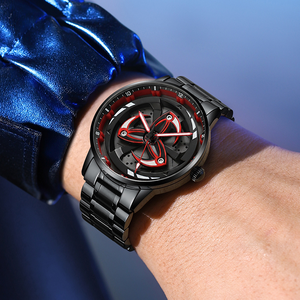 Nouvelle Montre-bracelet à Quartz Officielle 3D Originale Rotative en Gros, Étanche, Thème Anime Sharingan pour <span class=keywords><strong>Kakashi</strong></span> - Product Image 6