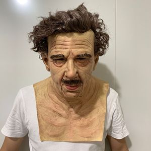 Maschera in Lattice Traspirante per Adulti, per <span class=keywords><strong>Halloween</strong></span>, Feste a Tema Cinema e TV, Costume Realistico per Cosplay - Product Image 3