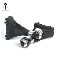 Pomo de Cambio Automático Universal de Fibra de Carbono Personalizable para VW GOLF, Polo, Golf 7 Mk7, Scirocco Mk5