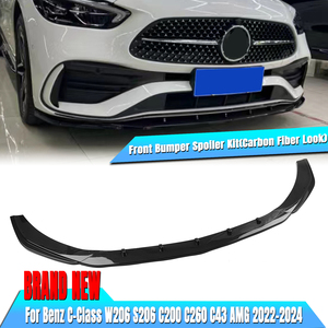 Pour Benz classe C <span class=keywords><strong>W206</strong></span> S206 C43 AMG 2022-2024 2023 becquet de pare-chocs avant de voiture - Product Image 6