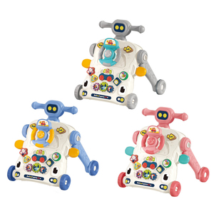 बच्चे सीखने के लिए नवीनतम मल्टीफंक्शन बेबी वॉकर 3 1 शैक्षिक टेबल खिलौना - Product Image 3