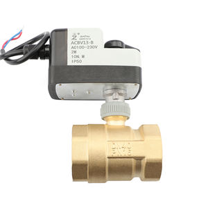 Vanne à boisseau sphérique DN15 <span class=keywords><strong>2</strong></span>, vanne à boisseau sphérique électrique à température moyenne avec actionneur électrique de contrôle de débit - Product Image 6