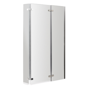 Mampara <span class=keywords><strong>de</strong></span> <span class=keywords><strong>ducha</strong></span> con bisagras y puerta <span class=keywords><strong>de</strong></span> vidrio para baño - Product Image 4