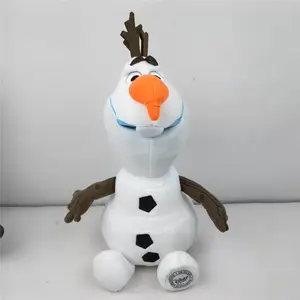 30cm Custom High Quality Kawaii Snowman Olaf Plush Toy for Kids Stuffed ChristmasToys
