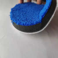 Tampon de polissage rond auto-adhésif de 27 pouces, non abrasif, pour le detailing automobile, élimination rapide de la cire, revêtement/émail céramique