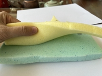 Fabricant de haute densité de rembourrage en mousse personnalisée Mousse à mémoire de forme infusée de gel Feuille de mousse éponge PU pour coussin de canapé-lit de meubles