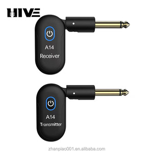 Guitar <strong>Wireless</strong> Transmission A14 <strong>Wireless</strong> <strong>Transmitter</strong> Electric Guitar Bass Audio Transceiver Mini Compact <strong>and</strong> Convenient - Product Image 5