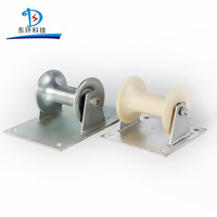 Plateaux de câbles et échafaudages en acier, échafaudages plats en aluminium moulé avec roues en nylon et roues en aluminium pour chariots à main