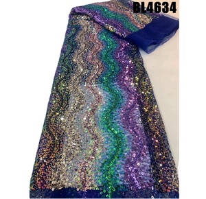Pizzo da sposa con perline <span class=keywords><strong>in</strong></span> <span class=keywords><strong>Tulle</strong></span> ricamato Zimbabwe di fascia alta - Product Image 1