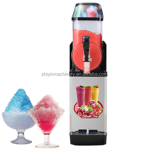 <span class=keywords><strong>Zumo</strong></span> de manzana Bebida fría Nieve Hielo Máquina para hacer aguanieve Máquina comercial de aguanieve de un solo tanque - Product Image 2