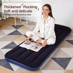 Cama Inflable Portátil Convertible con Almohada, Colchón de Aire Inflable para Camping, Sofá Cama Inflable para Sala de Estar, Muebles, Cama de Aire - Product Image 2