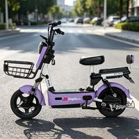Vélo électrique urbain à trois vitesses pour adultes pas cher, modèle KUMA, cadre en acier carbone, suspension avant, moteur sans balais 800W, haute vitesse