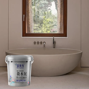 Kit de revêtement microciment imperméable sans joint pour sols de salle de bain, murs de douche, zones humides et encadrements de baignoire - Product Image 2