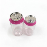 Bocaux en plastique personnalisés de 3,5 g pour canettes de soda, 90 ml, 135 ml, pour bonbons comestibles, biscuits, gommes, herbes sèches, fleurs