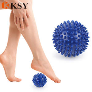 Bola de masaje pequeña colorida con pinchos para la pared, Bola de masaje deportiva de PVC con pinchos para la espalda, para Yoga, venta al por mayor - Product Image 6